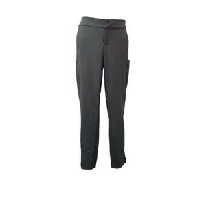 Gaiam Gray‎ Hook Closure Low Rise Leggings Sz 4